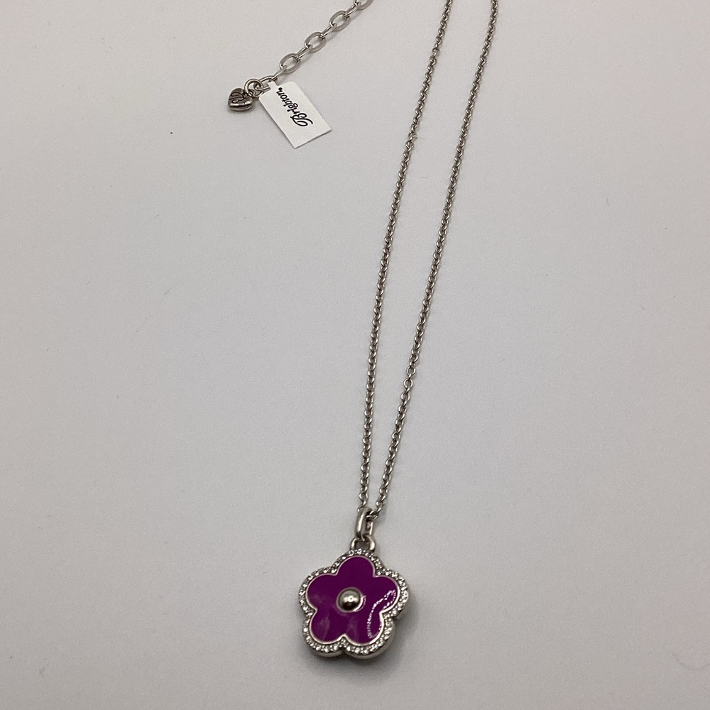 Brighton  Dazzling Love Flower Necklace. NWT